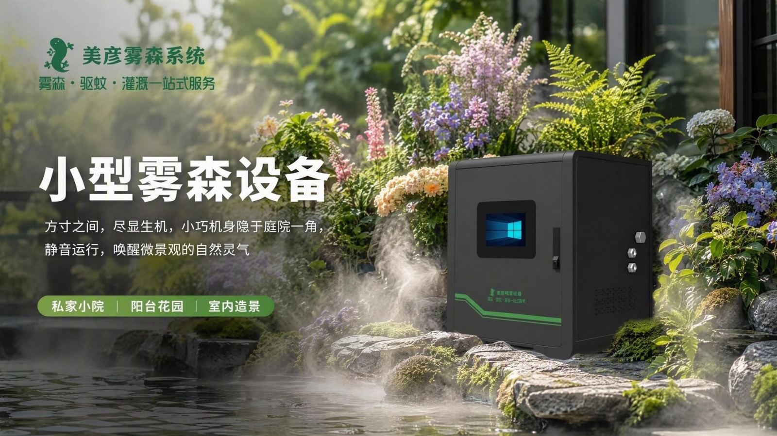襄阳花园庭院驱蚊系统